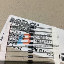 MUR120 MUR120G MUR120RL fast recovery diode in-line DO-41 brand new spot