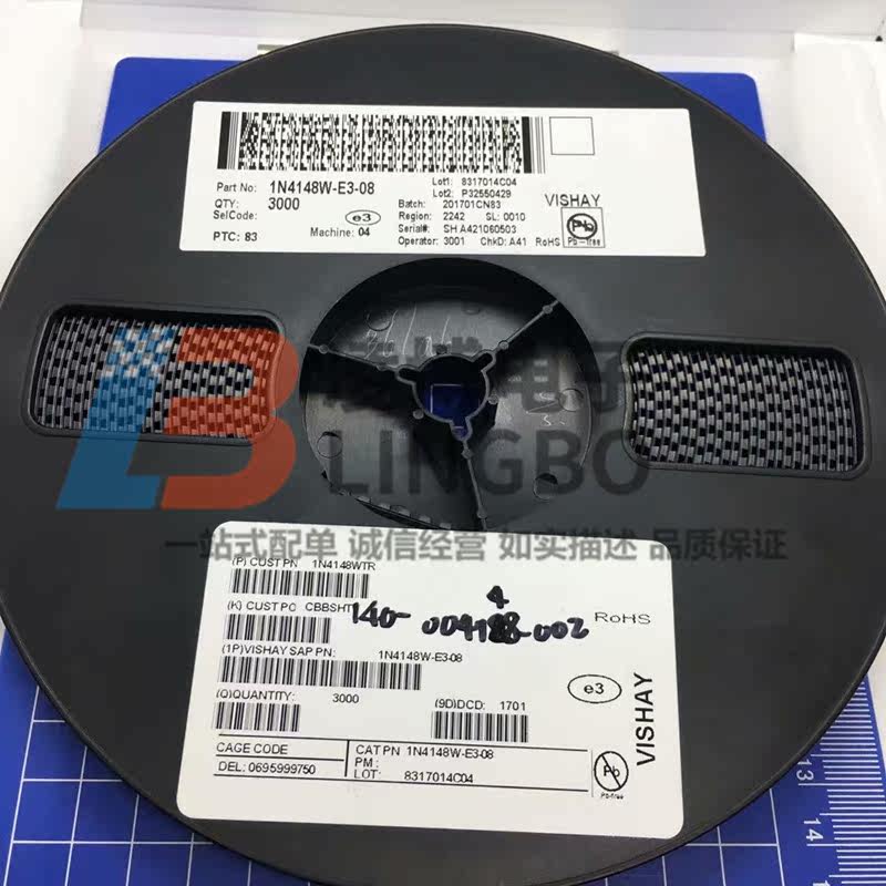 1N4148W 1N4148W-E3-08 1N4148 1N4148WTRSOD-123 silk screen: A2 imported original