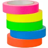 Купо импортированная флуоресцентная ярко -цветная лента 24 -миллиметровая сценическая пленка и телевизионная трансляция аудиоконтроллеров.