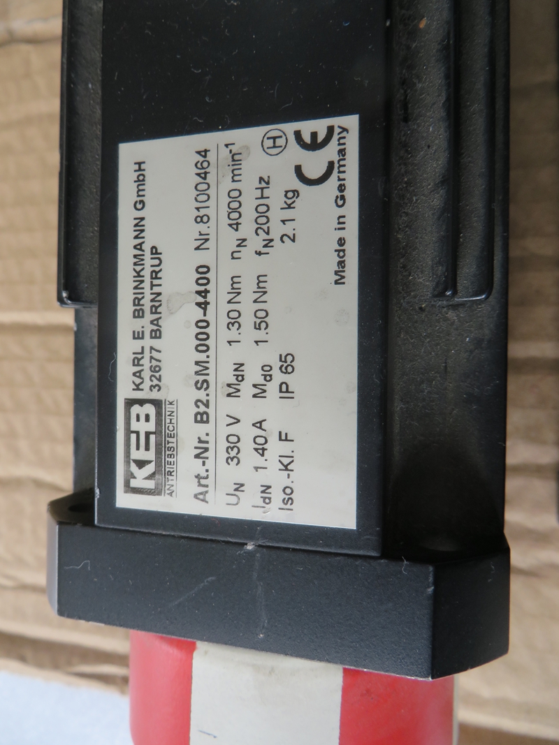 KEB Servo Motor B2 SM 000 4400