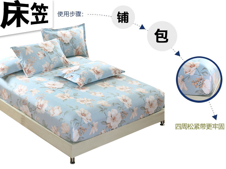 Bông một mét hai giường 0,9 mét giường đơn Bông giường đơn 1,2m 90 190 trải giường Ga phủ giường Everon