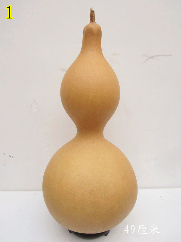 Natural Gourd Triple Pavilion Large Gourd Extra-large Gourd Handicraft Swing for the Spot Two