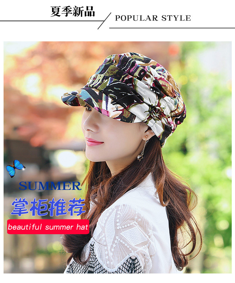 Chapeau pour femme en Coton polyester - Ref 3234310 Image 9