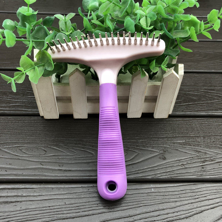 Pet Comb Fading Rake Comb Large Dog Comb Golden Retriever Samo Tibetan Mastiff Dog Comb Large Dog Brush
