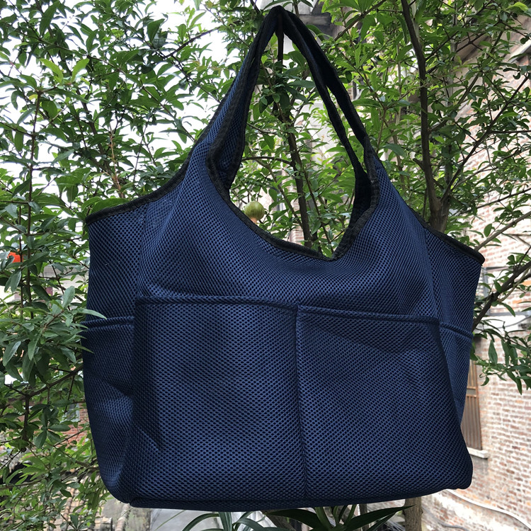 Pet supplies fashion breathable mesh bag pet bag go out portable dog bag cat bag dog backpack hand bag