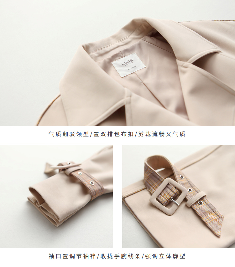 Trench pour femme KUOSE   en Polyester - Ref 3226771 Image 26