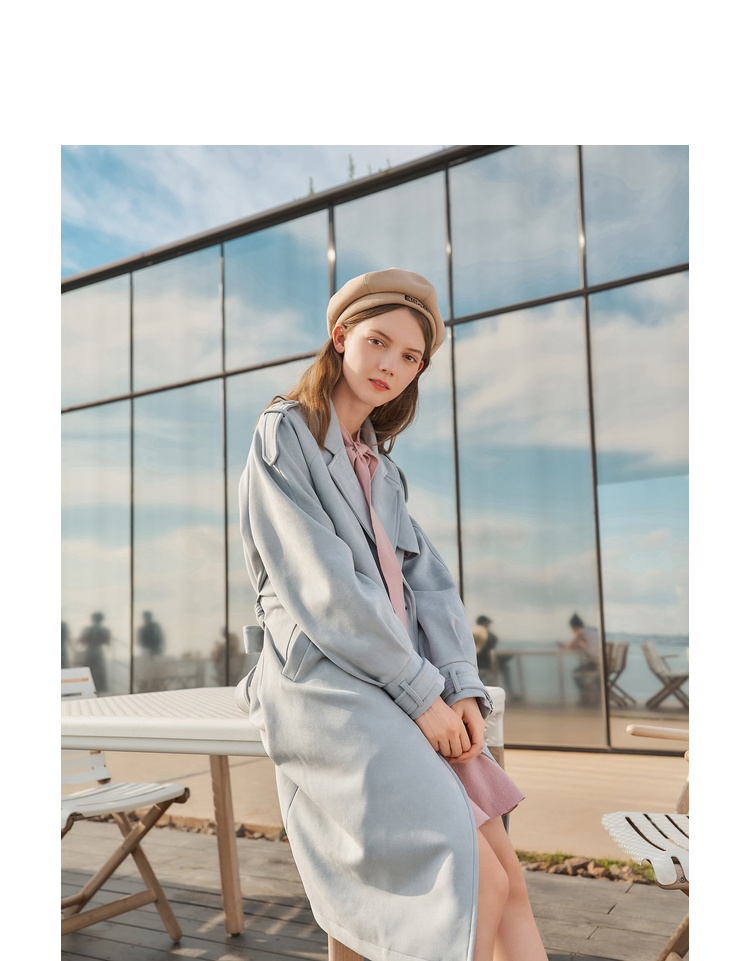 Trench pour femme KUOSE   en Polyester - Ref 3226210 Image 26