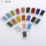 Прозрачные стеклянные бусины, аксессуар, ожерелье, аксессуары, 3мм, 10 грамм