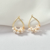 Натуральная турмалиновая подвеска из жемчуга с аметистом, серьги ручной работы, ожерелье