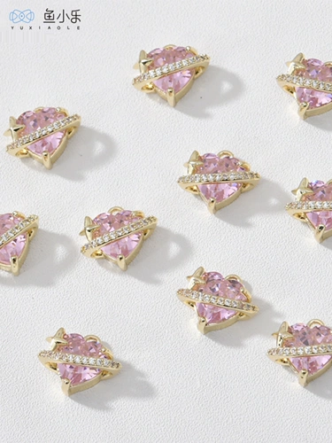 Позолоченная подвеска, серьги, браслет, ожерелье, аксессуары, 14 карат, золотой цвет, DIY