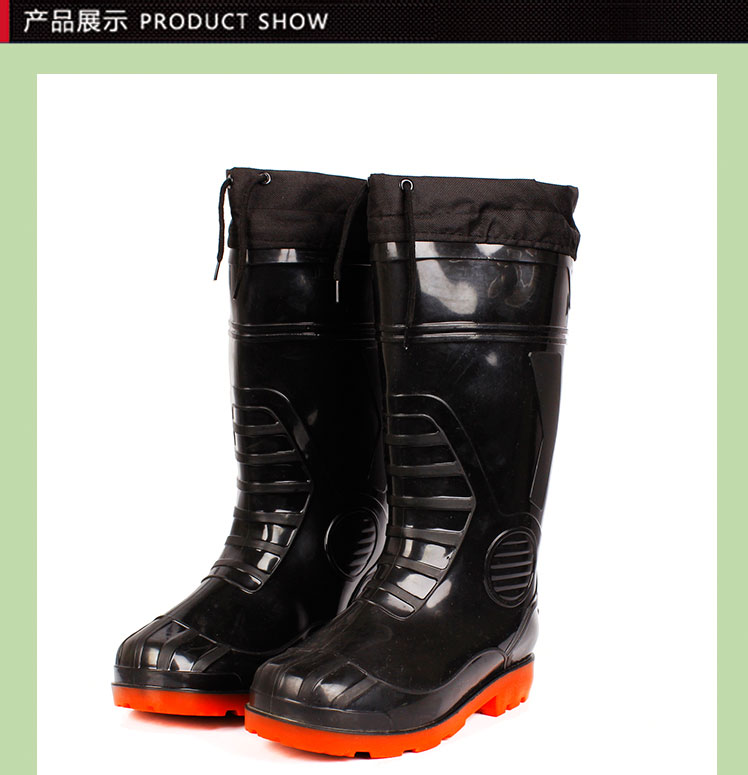 Chaussures - bottes caoutchouc homme pour hiver - semelle tendon - Ref 963129 Image 9