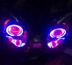 Longxin 250 song song Golden Eagle GT đường đua chân trời R2 đèn pha thế hệ Xenon đèn quỷ mắt thiên thần - Đèn HID xe máy đèn xe siêu sáng Đèn HID xe máy