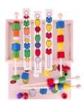 Игрушка для детского сада Монтессори, бусины, сортировка, раннее развитие
