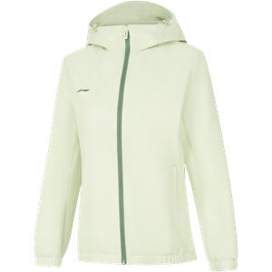Counter 2024 Spring Li Ning Women's Hooded Lightweight and Breathable Sports Windbreaker AFDU626-4-5-6-7-1
