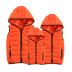 Trẻ em xuống áo vest cotton mùa thu và mùa đông bé trai mặc áo vest trẻ em lớn bé gái vest vest vest vai gia đình tải cả gia đình ghi le jean cá tính cho bé Áo ghi lê