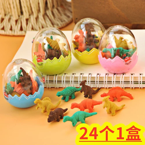 Динозавр, мультяшный ластик для школьников, детские милые канцтовары, подарок на день рождения