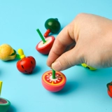 Деревянный крутящийся волчок, игрушка для мальчиков и девочек, новая коллекция, ручной поворот, антистресс, ностальгия