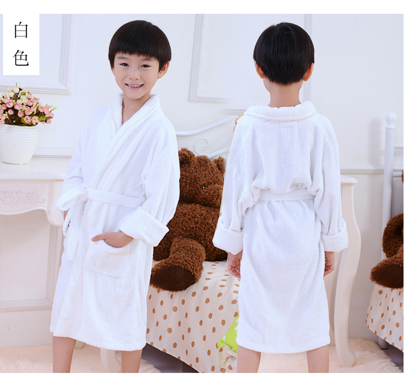 Xinmei Shuchun Mùa thu đông Trẻ em Đàn ông và Phụ nữ Cotton Cotton Khăn dày Áo choàng tắm - Khăn tắm / áo choàng tắm khăn lau mặt