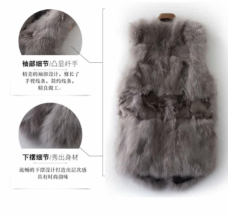 Manteau de fourrure femme - Ref 3172874 Image 9