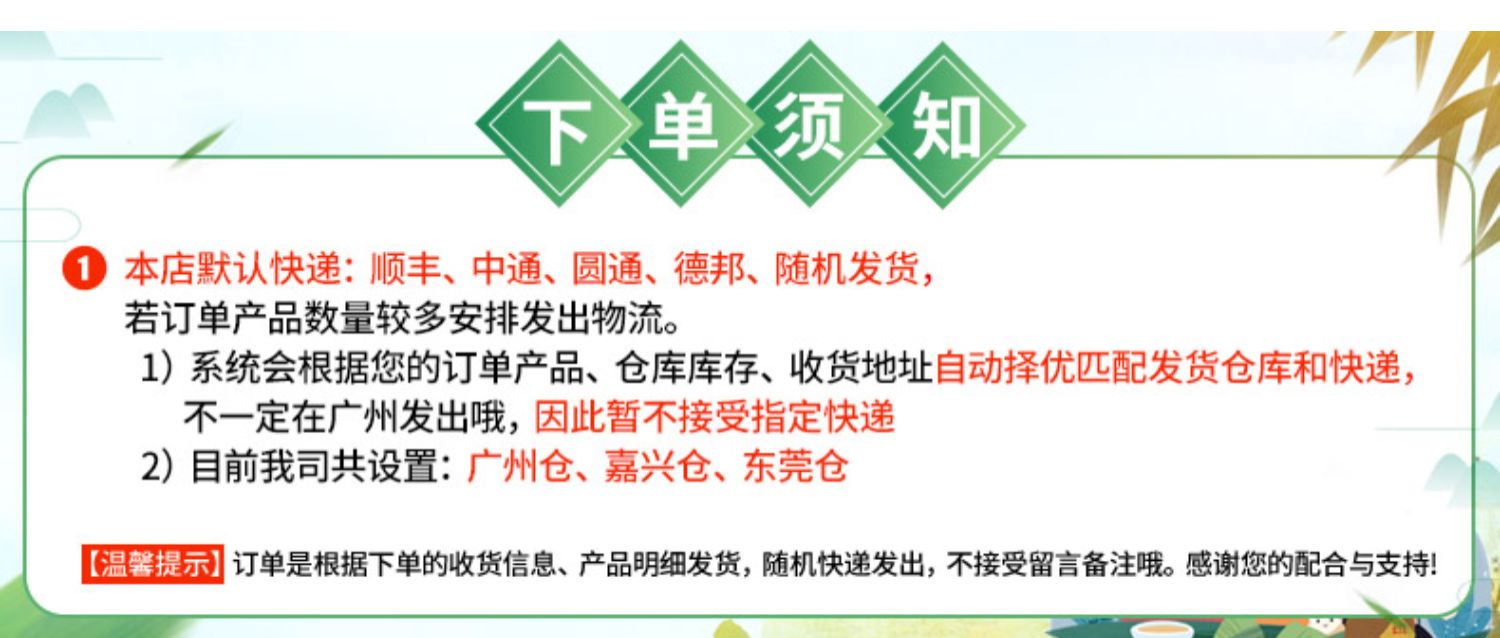 【广州酒家】风味肉粽子礼盒10只装