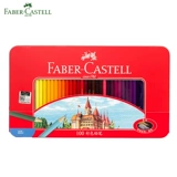 Масляная краска для карандашей, профессиональный замок для начинающих для школьников, водорастворимая кисть для рисования, комплект, Германия, 100 цветов, ручная роспись