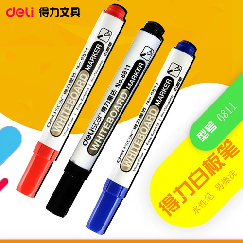 Деди может потирать ручку с белой доской и доска для написания щетки. Примечания на витрине ручки на базе доски, Pen Office Tearning Classroom Легко втирать белую ручку Черно -красная белая доска Pen Office Stationery