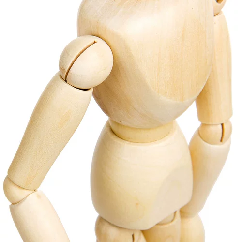 Деревянная кукла, комиксы, деревянный человек, 12 дюймов, 30см, 10 дюймов