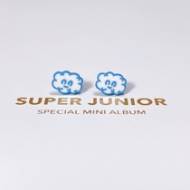 Acquittal | Admiralty Cloud Tongan Hand-painted Cloud Pure Silver Earrings ss8 superjunior