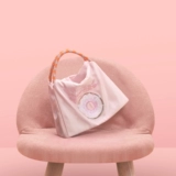 HIATUS Японская маленькая милая нейлоновая цепь, сумка через плечо, небольшая сумка, с вышивкой