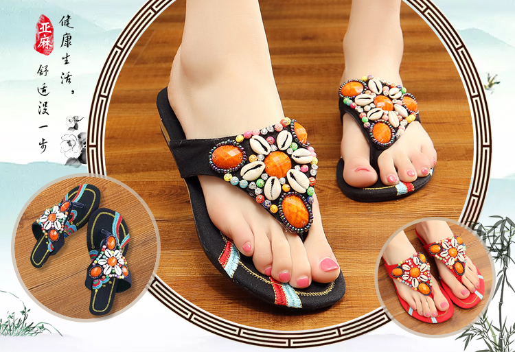 Sandales femme OTHER   en tissu - Ref 2673614 Image 18