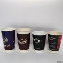 Thickened single layer cold drink cup hot drink cup 500ml with lid factory direct sale logo take away packaging negotiable price