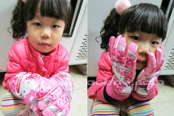 Gants pour fille en coton - Ref 2150117 Image 6