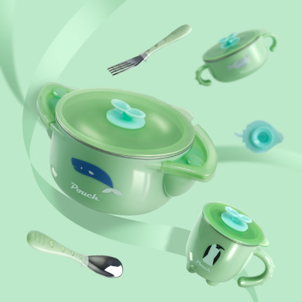 请问使用感受babycare和pouch餐椅哪个好大家对比评测babycare和pouch碗区别是?
