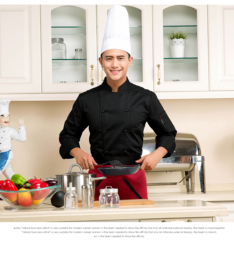 Uniforme de cuisinier en coton - Ref 1911215 Image 21