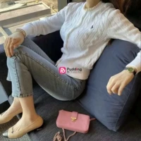 Ли Библия тот же Ralphlauren La Lauron Mss Pony Board Bid Pure Cotton Tyanic Cardigan