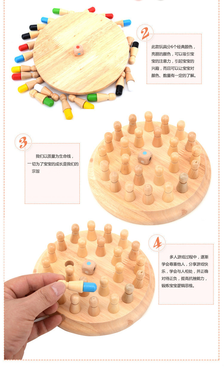 Bộ nhớ Cờ Vua Đồ Chơi Mẫu Giáo Câu Đố của Trẻ Em Khu Vực Trò Chơi Cờ Vua Đồ Chơi Máy Tính Để Bàn Trai và Cô Gái Quà Tặng trò chơi trẻ em