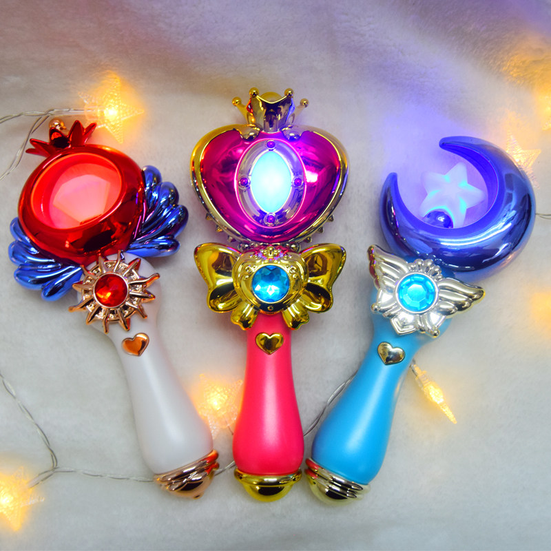 Ballara Magic Fairy girl Barra Barra Wonder Woman's Little Magic Magic Wand Glow Stick Children Princess