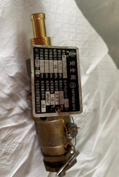 宁波久兴安全阀TA28X-4T/10 II 蓝野压力蒸汽灭菌器消毒锅配件