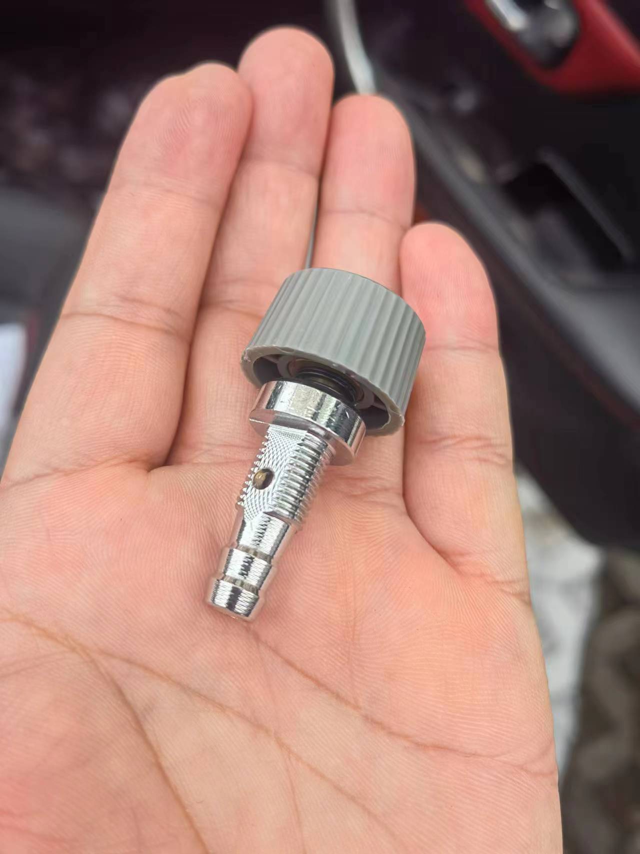 江苏科凌医电电动吸痰器DFX-23A.I配件负压调节阀旋钮螺帽一套