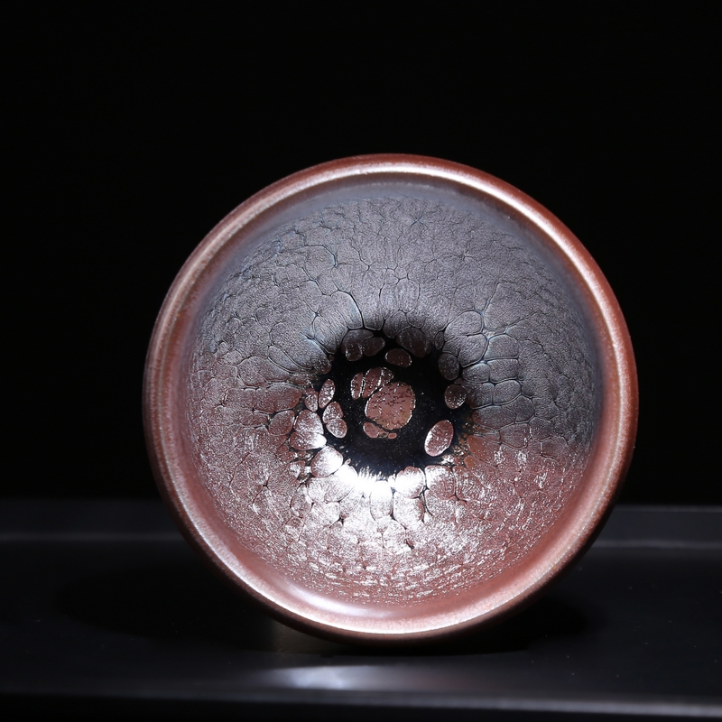 Partridge spot to build one kung fu master cup tea sample tea cup large bowl temmoku undressed ore checking ceramic cups