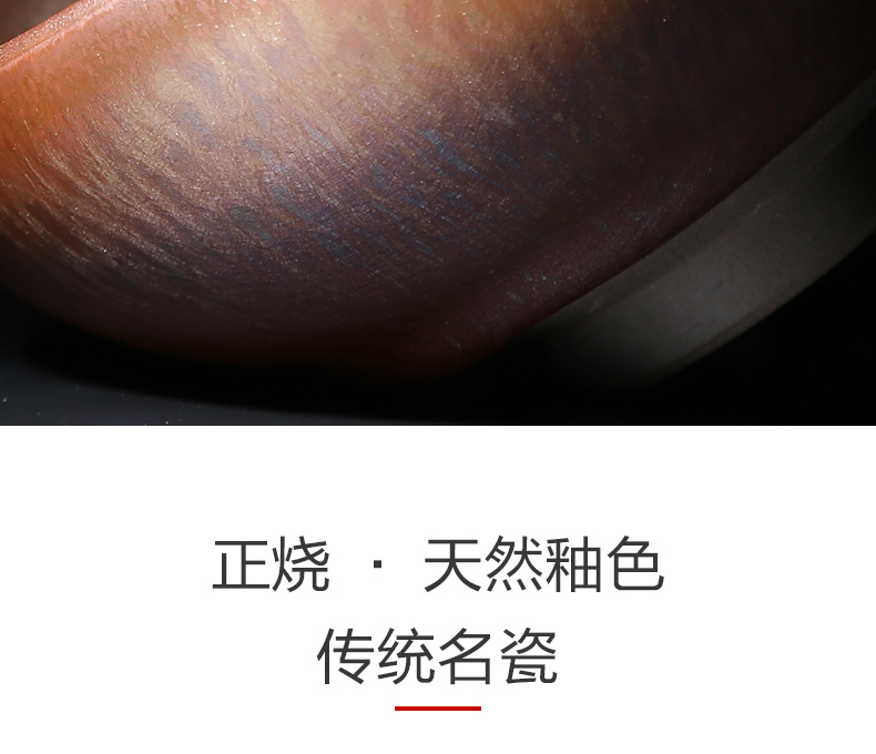 Partridge spot to build one kung fu master cup tea sample tea cup large bowl temmoku undressed ore checking ceramic cups