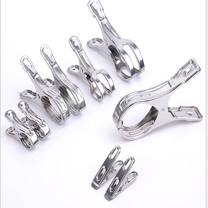 Embroidery frame special clip stainless steel strong windproof clip drying pants clip drying cotton quilt clip d drying clothes clip clothes clip clothes