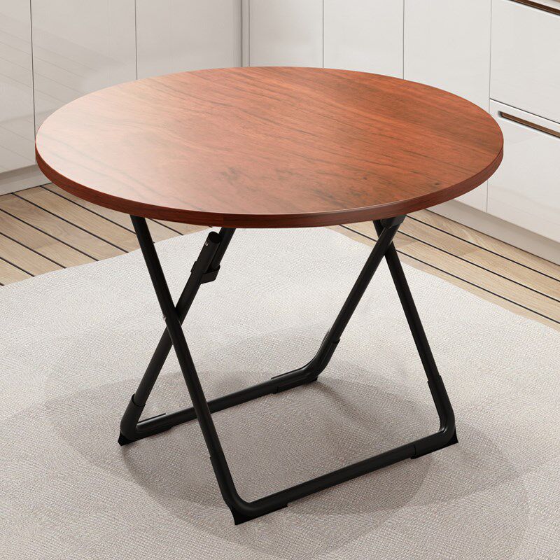 Demolition and stacking Zhuo Zhe Zhichosang folding table household small apartment dining table simple small round table portable outdoor dining table