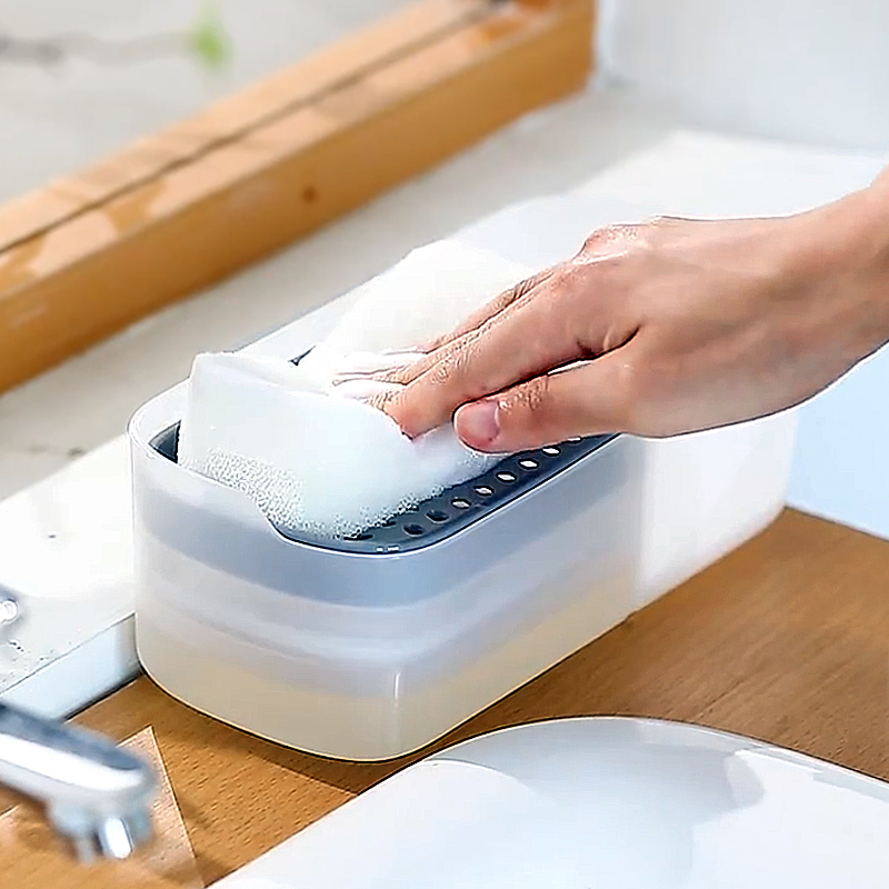 FaSoLa Soap Lye Box Wash Precision Press of press Kitchen Sink Dishwashing bagger Dispensing With Liquid Cartridge