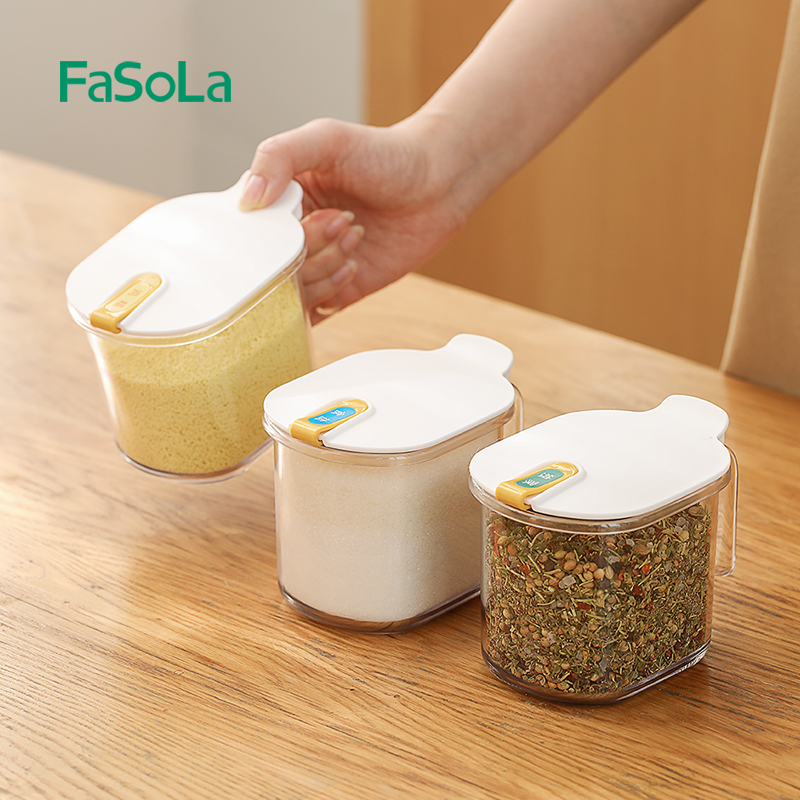 Seasoning Box Suit Home Combined Fitted Kitchen containing box Spiced Bottle MSG Salt Jars Seasoned