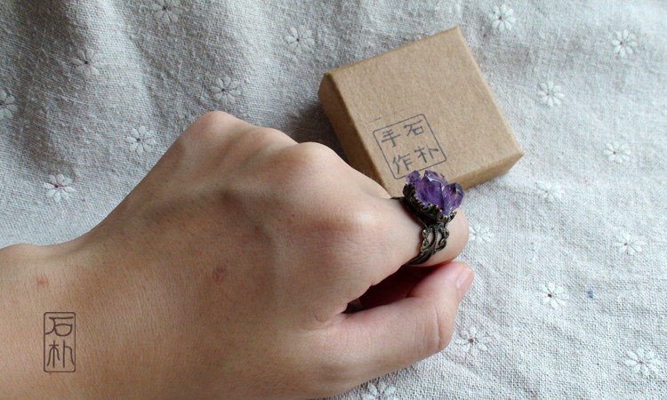 Bague Femme OTHER   en Cristal naturel pierre semi-precieuse - Ref 3087750 Image 20