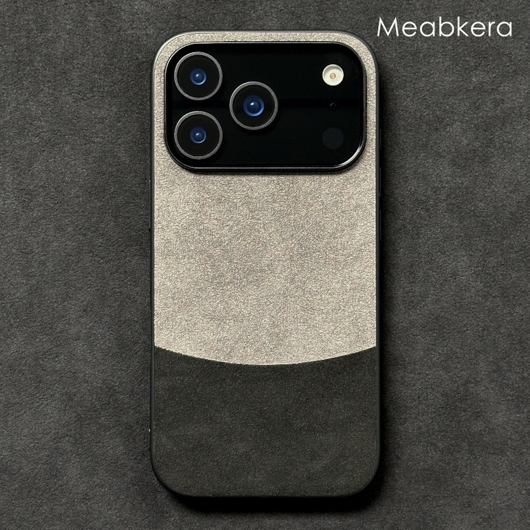 ALCANTARA Suede Microfiber 17, 17 Air, 17 Pro, 17 Pro Max iPhone Case