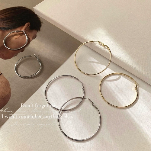 Серьги, металлическая сексуальная серебряная игла, европейский стиль, простой и элегантный дизайн