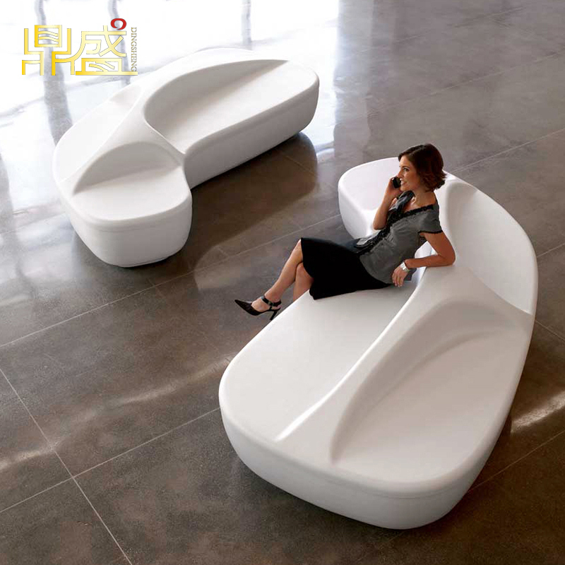 Fiberglass Leisure Seating Areas, Shopping Mall Waiting Chairs, Sales Office Cinema Fiberglass Leisure Seats, Commercial Use