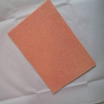 Radiator foam copper high temperature resistant ultra-thin metal copper 130PPI porous metal sponge copper can be processed special-shaped sheet